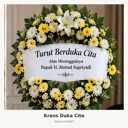 Krans Bunga Duka Luwu